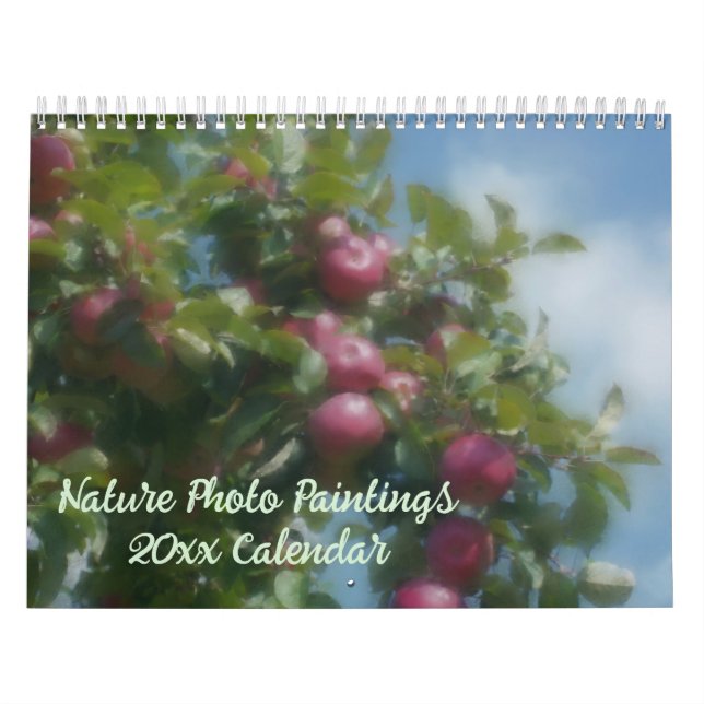 Calendário Nature Photo Paintings  (Capa)