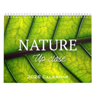 Calendário Nature Up Close 2026