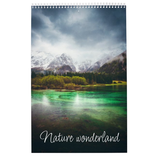 Calendário Nature wonderland v1 2023 calendar (Capa)