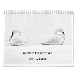 Calendário Nature's Perspectives - 2026 Wall Calendar