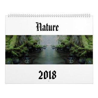 Calendário Natureza 2018