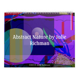 Calendário Natureza abstrata por Julie Richman