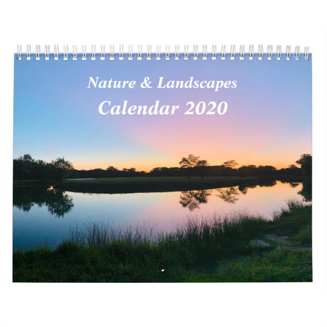 Calendário Natureza e Paisagens 2020 (Capa)