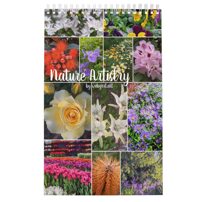 Calendário Natureza - Flores Vol 1 (Capa)