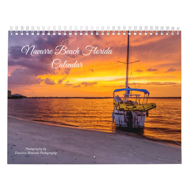 Calendário Navarre Beach Florida (Capa)