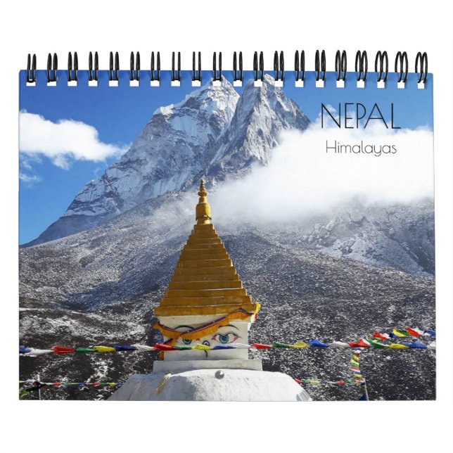 Calendário Nepal 2027 / Himalaias (Capa)