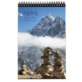 Calendário Nepal 2027, Trilha Sagarmatha / Everest