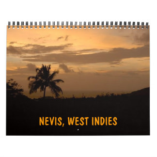 CALENDÁRIO NEVIS, ÍNDIAS OCIDENTAIS