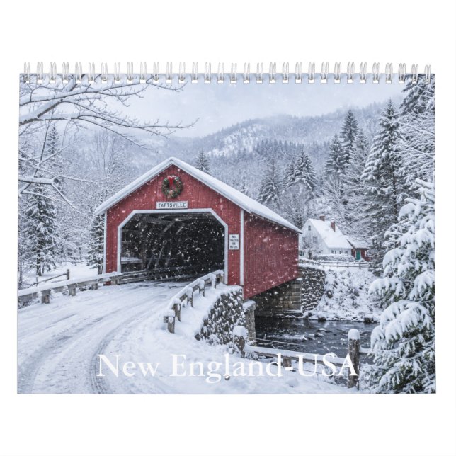 Calendário New England-EUA  (Capa)