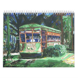 Calendário New Orleans Street Car