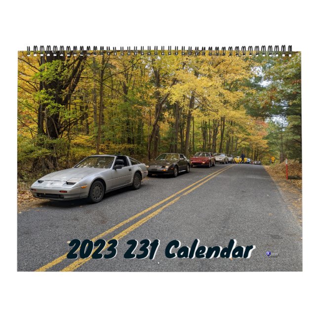 Calendário Nissan Z31 2023 (Capa)