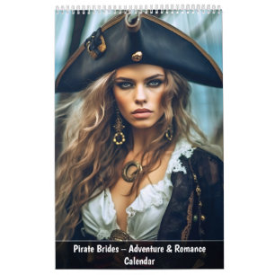 Calendário Noivas Piratas – Aventura & Romance
