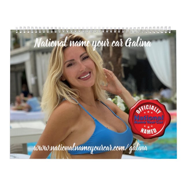 Calendário Nome Nacional Seu Carro Galina (Capa)