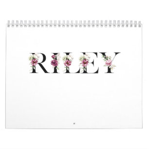 Calendário Nome Riley