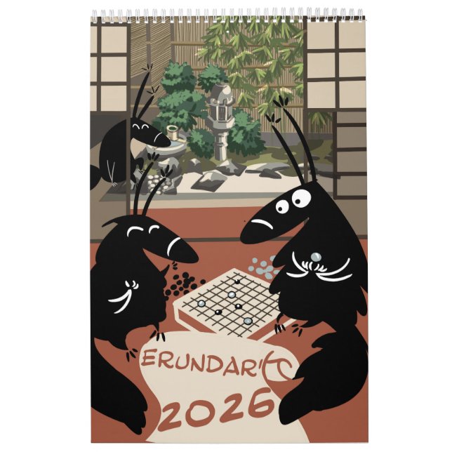 Calendário Nonsense Possums 2026 (Capa)