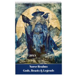 Calendário Norse Realms – Gods, Beasts & Legends Calendar