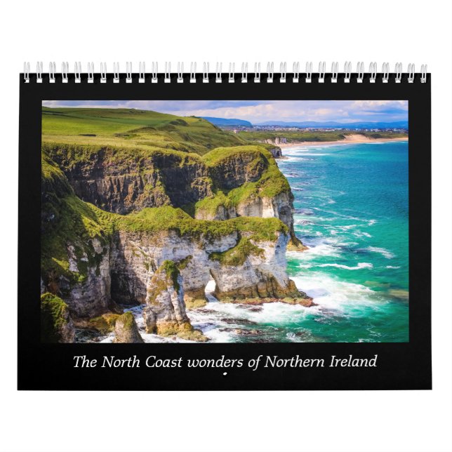 Calendário Norte Irelands North Coast Wonders (Capa)