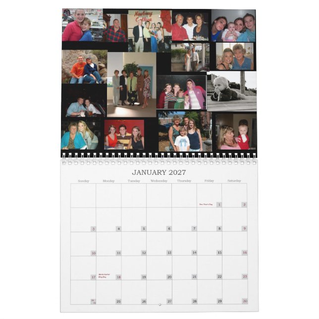 Calendário Nós amamo-lo (Jan 2027)