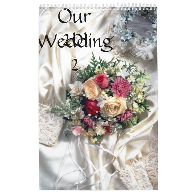 Calendário Nosso casamento 2012 (Capa)