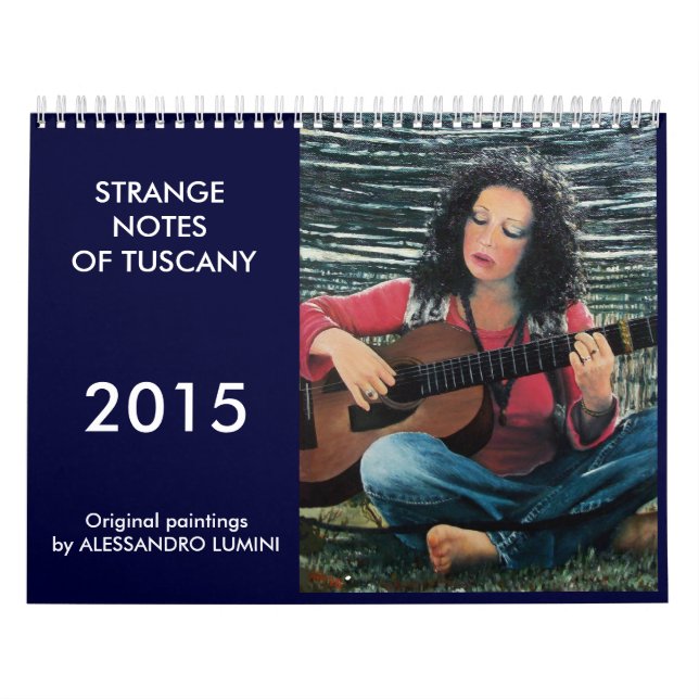 CALENDÁRIO NOTAS ESTRANHAS DA TÚSCULA 2015 (Capa)