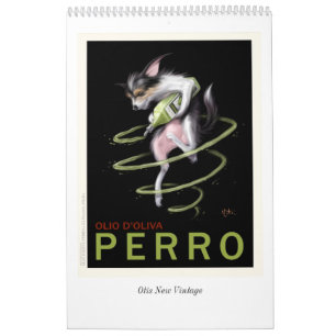 Calendário novo do vintage 2012 de Otis