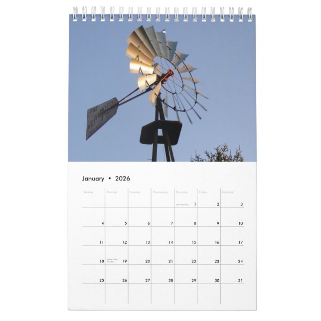 Calendário Novo! Fazenda & campos de fotos de Preble County (Jan 2026)