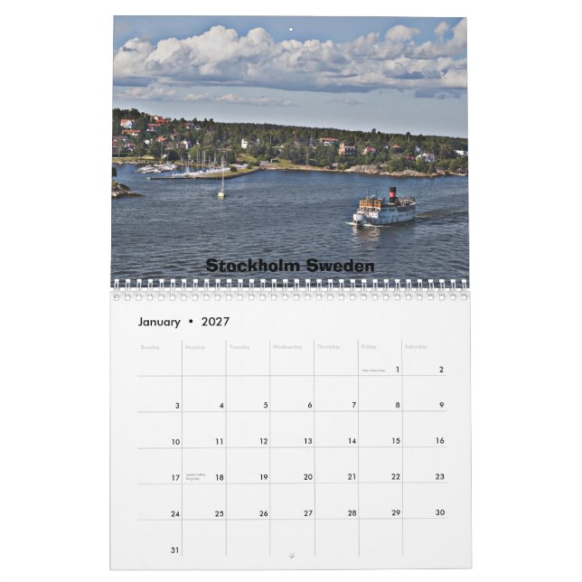 Calendário O Báltico (Jan 2027)
