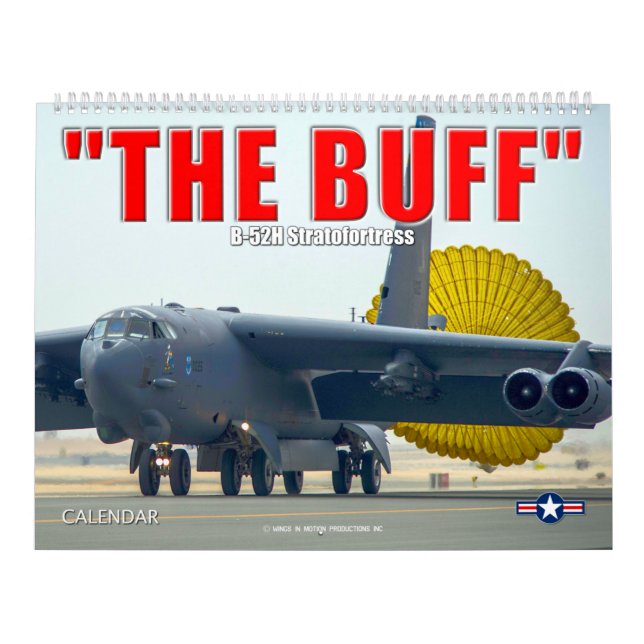 Calendário "O BUFF" - B-52H Stratofortress (Capa)