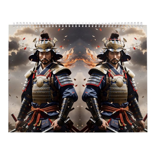 Calendário O caminho dos Samurai (Capa)