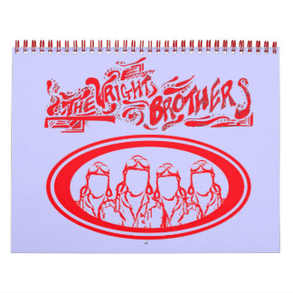 Calendário o chamador wRIGHT BROTHERS