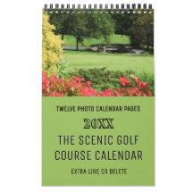 O Curso Cênico de Golfe Uma Página por Mês