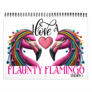 Calendário O Flavty Flamingo Versão 1