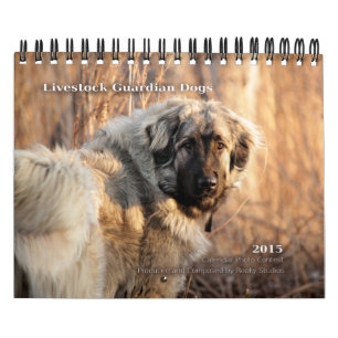 Calendário O guardião dos rebanhos animais persegue 2015