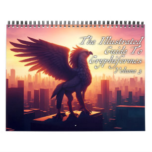 Calendário O Guia Ilustrado Para Gryphiformes Volume 3