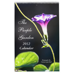 Calendário O jardim roxo 2012