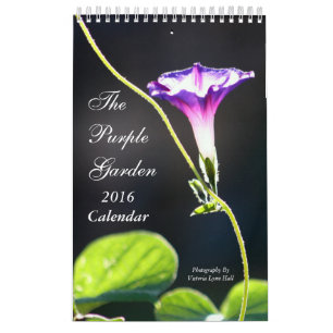 Calendário O jardim roxo 2016
