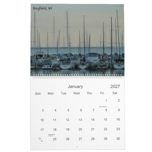 Calendário O Lago Superior 2013 (Jan 2027)