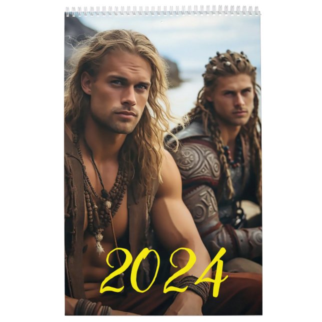 Calendário O Macho Mais Brutal 2024. (Capa)
