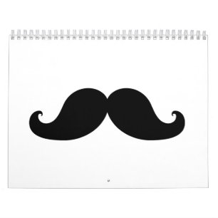 CALENDÁRIO O MELHOR BIGODE PRETO