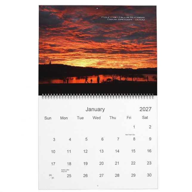Calendário O "melhor" da perspectiva distinta de Dave - 2012 (Jan 2027)
