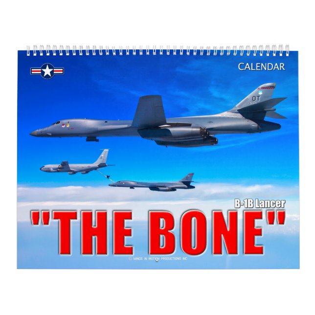 Calendário "O OSSO" - B-1B Lancer (Capa)