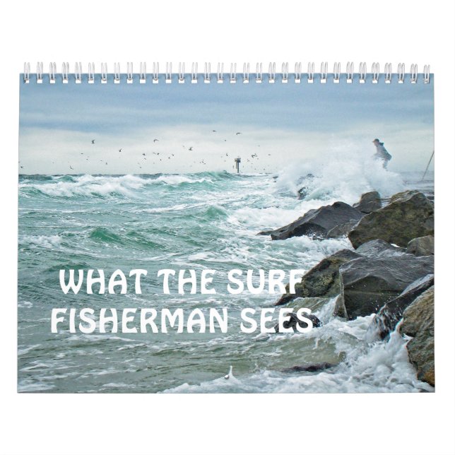 Calendário - O QUE O PESCADOR SURF VÊ (Capa)