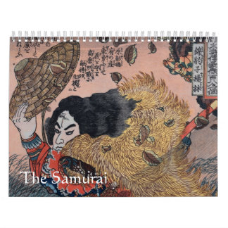 Calendário O samurai