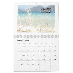 Calendário O Senhor cura-te da insônia!