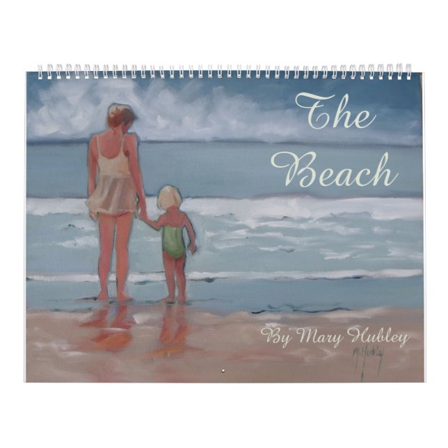 Calendário O Surf de praia Sand Sun (Capa)