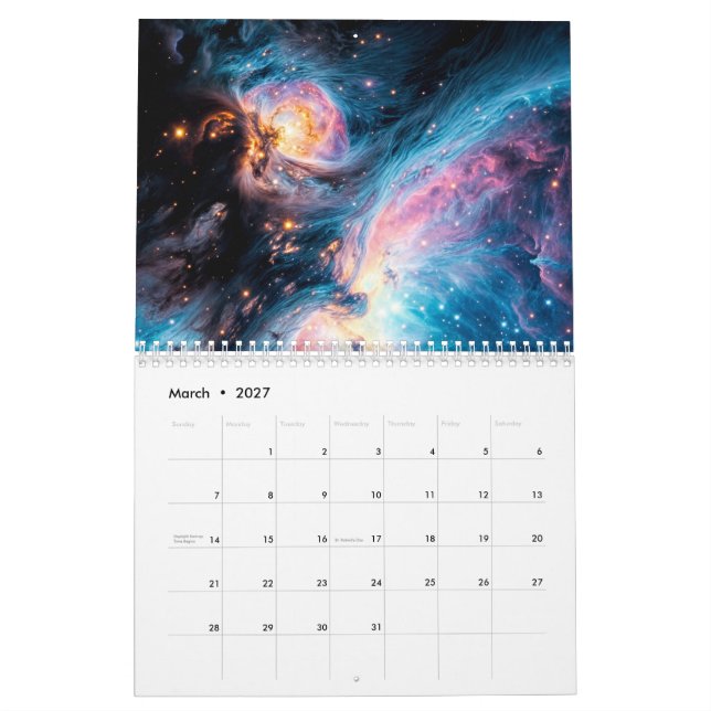 Calendário O universo (Mar 2027)