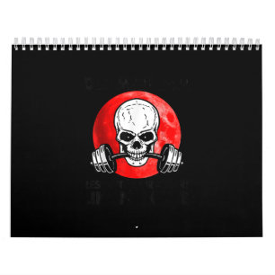 Calendário O Velho Gym Respeita Os Vossos Anciãos Levantando