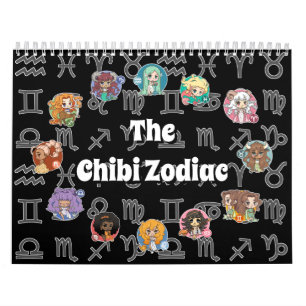 Calendário O zodíaco de Chibi