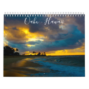Calendário Oahu - Havaí