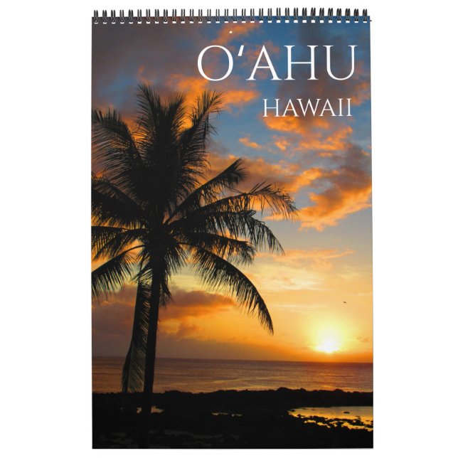 Calendário o'ahu havaí 2026  (Capa)